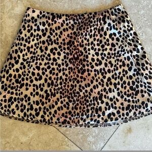 Princess Polly cheetah mini skirt